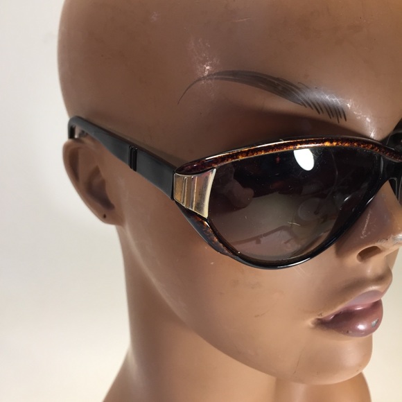 Vtg 80’s Black Spy Gradient Tint Sunglasses main image 12
